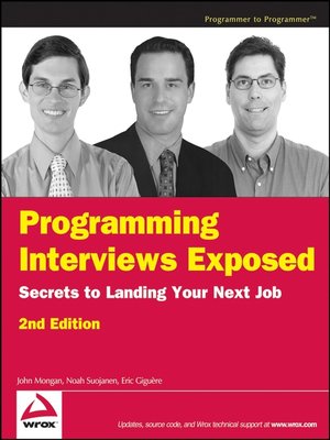 cover image of Programming Interviews Exposed